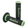 REVETEMENT POIGNEE DOMINO MOTO OFF ROAD A190 NOIR/VERT CLOSED END 120-123mm (PAIRE)