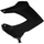 CARENAGE/CACHE RESERVOIR 50 A BOITE ADAPTABLE DERBI 50 SENDA 1994>2010 NOIR BRILLANT GAUCHE -P2R