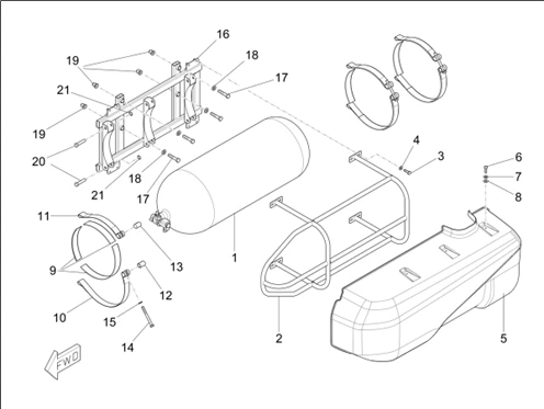 01_Réservoir de carburant GNV (Short Range)