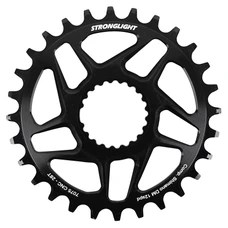 PLATEAU VTT 4BRA D. POUR SHIMANO FC-M6100/M6120/M6130/FC-M7100/M7120/M7130/FC-M8100/M8120/M8130 STRONGLIGHT DOUBLE 28DTS NON FILETE - EPAISSEUR 3mm 12V.
