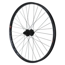 WHEEL FOR MTB - 27.5" PLUS TRUCKY DISC REAR BLACK-CENTERLOCK HUB MT510 12SPEED MICROSPLINE (COMPATIBLE TUBELESS+TUBETYPE) FOR THRU AXLE 12/148 - FOR TYRE 27.5X2.50-3.00- RIM EXT Wd 35 mm.