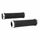HAND GRIPS FOR MTB/URBAN- NEWTON GRIP DIAMOND - BLACK- DOUBLE LOCK CHC SILVER - L130mm (PAIR)
