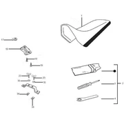 Selle/sieges - Trousse à outils