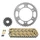 KIT CHAINE ADAPTABLE CF MOTO 800 MT 2022>, NK 2022> 520 16x45 (DIAM COURONNE 125/150/8.50) (DEMULTIPLICATION ORIGINE) -AFAM