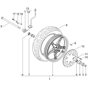 Roue avant