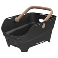 PANIER ARRIERE SYNTHETIQUE RECYCLE CENTO NEO MULTI NX BASIL NOIR (46x35x25cm) COMPATIBLE MIK, RACKTIME, I-RACK, CARRYMORE, AVS (FIXATION NON INCLUS)