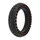 PNEU TROTTINETTE  8.5 X 2.00 NID ALVEOLE NOIR ET ROUGE PNEU PLEIN LARGEUR INTERIEUR 34 mm
