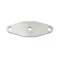 EXHAUST VALVE FIXING PLATE "PIAGGIO GENUINE PART" APRILIA 125 RS, RX, SX, MX, CLASSIC, TUONO  -AP0253500-
