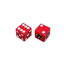 BOUCHON DE VALVE SCOOT/CYCLO REPLAY VS DE ROUGE (PAIRE)