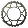 REAR CHAIN SPROCKET FOR 50cc MOTORBIKE DERBI 50 GPR 2004>2005 NUDE  420  53 TEETH  -STEEL-  (BORE 108mm, PLATE)