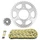 KIT CHAINE ADAPTABLE YAMAHA 125 MT 2015>2016, MT-125 ABS 2015>2019, YZF-R125 2008>2016, YZF-R125 ABS 2015>2018 428 14x48 (DIAM COURONNE 76/100/8.5) (DEMULTIPLICATION ORIGINE) -AFAM