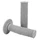 REVETEMENT POIGNEE DOMINO MOTO OFF ROAD 6131 GRIS CLOSED END 120mm (PAIRE)