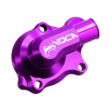 CARTER/COUVERCLE/CORPS POMPE A EAU 50 A BOITE VOCA POUR MINARELLI 50 AM6/RIEJU 50 MRT/BETA 50 RR/SHERCO 50 SM-R, SE-R ALU CNC VIOLET