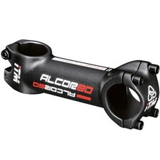 STEM FOR ROAD BIKE/MTB- ITM ALCOR BLACK "FLIP-FLOP" Ø31,8 L 80mm 164g - Angled 10°.