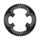 CHAINRING FOR ROAD BIKE- 53T. Ø 110 - 4 ARMS-OUTER- SHIMANO 105 R7000 11 SPEED-. BLACK