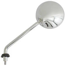 MIRROR FOR MAXISCOOTER PIAGGIO 50 LXV 2006>2009, 125 VESPA LXV 2009>2013, 125-250-300 VESPA GTS, 125-250 VESPA GTV 2006>2009 LEFT CHROME (CEE APPROVED) -VICMA
