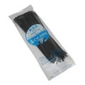 NYLON HOSE CLAMP (RILSAN TYPE)4,8x280mm BLACK (SOLD PER 100)- P2R SELECTION