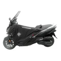 TABLIER COUVRE JAMBE TUCANO POUR SYM 125-300 CRUISYM (R201-X) (TERMOSCUD) (SYSTEME ANTI-FLOTTEMENT SGAS)