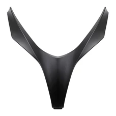 CACHE SUPERIEUR DE FACE AVANT PIAGGIO 350 MP3 MAXI SPORT 2018>2020 NOIR MAT 93/B -2B0006900000C-