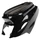 CARENAGE/COQUE AR SCOOT ADAPTABLE MBK 50 BOOSTER 2004>/YAMAHA 50 BWS 2004> NOIR BRILLANT -P2R