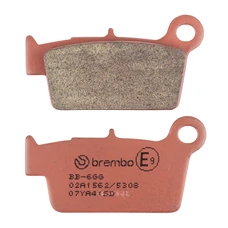 PLAQUETTE DE FREIN BREMBO POUR BETA 390 RR 2015>2019 AR, 430 RR 2015>2019 AR/FANTIC 125 XE 2022> AR, 250 XX 2022> AR/KAWASAKI 250 KX X 2021> AR (OFF ROAD METAL FRITTE) -07YA41SD
