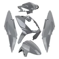 CARROSSERIE/CARENAGE SCOOT ADAPTABLE SYM 50 ORBIT 3 GRIS BRILLANT (KIT 5 PIECES) -P2R