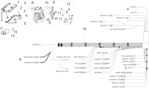 Circuit electrique cent.