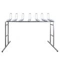 PRESENTOIR DE MAGASIN OFFICINE PAROLIN 7 VELOS LONGUEUR 250cm BLANC -GIST