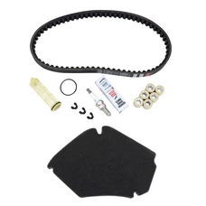 KIT ENTRETIEN SCOOT ORIGINE PIAGGIO 50 ZIP 4T 2018> (AVEC GUIDES VARIATEUR)  -1R000516-
