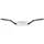 GUIDON 50 A BOITE KRM PRO RIDE PATRIOT OVERSIZE DIAM 28,6mm ALU NOIR AVEC MOUSSE BLANCHE LOGO HOLOGRAPHIQUE