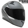 CASQUE INTEGRAL MOTO ADX AI400 EVO GRIS BRILLANT L (SIMPLE ECRAN) (ECE 22.06)