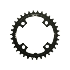 PLATEAU VTT 4BRA D.96 POUR SUNRACE 34DTS MONO MX 12/11/10V. NOIR NARROW-WIDE ALU COMPATIBLE AUTRES MARQUES