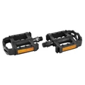 FLAT PEDAL FOR MTB- NEWTON -RESIN-BLACK- 9/16" ON BEARINGS (PAIR)