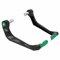 LEVER GUARDS FOR KAWASAKI Z900, Z650 ANODIZED GREEN (PAIR) -AVOC