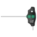 CLE ALLEN/6 PANS MANCHE EN T WERA 454 HEX PLUS 3x100mm NOIR/VERT (VENDU A L'UNITE) -MARQUE ALLEMANDE POUR LES ATELIERS