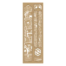 AUTOCOLLANT/STICKER DE PROTECTION CADRE VELO S KUAD MODELE COMICS