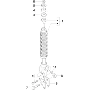 Suspension arrière - Amortisseur/s