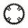 PLATEAU VTT 4BRA D.96 POUR SUNRACE 38DTS MONO MX 12/11/10V. NOIR NARROW-WIDE ALU COMPATIBLE AUTRES MARQUES