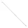 RAYON INOX ARGENT VELOX MACH1 2mm L 253mm TETE COUDEE AVEC ECROU (BOITE DE 100)