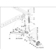 Suspension arrière - Amortisseur/s