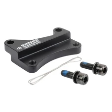 ADAPTATEUR / REHAUSSE FREIN A DISQUE VTT INTERNATIONAL ARRIERE SHIMANO SUR CADRE ETRIER 160 mm AVEC DISQUE 203 mm