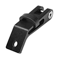 MOUNTING KIT FOR HEADLIGHT ON FORK - ALUMINIUM - TRELOCK FOR BIKE -I, BIKE -RETRO