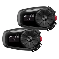 INTERCOM SENA 5S10 DUO BLUETOOTH 5.1 JUSQU'A 2 UTILISATEURS / 700M PORTEE AVEC ECRAN LCD