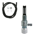 ROBINET ESSENCE UNIVERSEL M10 AVEC DURITE NOIR DIAM 5/8 mm 1M + 2 COLLIERS (KIT)