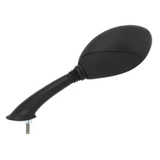 RETROVISEUR ADAPTABLE PIAGGIO 50-125 FLY 2005>2011 / DERBI 50 BOULEVARD 2009>2014, 125 BOULEVARD 2009>2014  GAUCHE NOIR (OE CM027004) (HOMOLOGUE CE)  -SELECTION P2R-