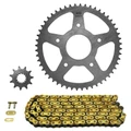 KIT CHAINE ADAPTABLE RIEJU 50 MRT SM 2011  420  11x52  (DIAM COURONNE 62/108/8.5)  (DEMULTIPLICATION ORIGINE)  -AFAM-