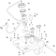 Réservoir carburant