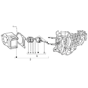 Ensemble cylindre-piston-axe de piston
