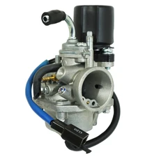 CARBURATEUR SCOOT ADAPTABLE MBK 50 BOOSTER 2004>, NITRO 2004>/YAMAHA 50 BWS 2004>, AEROX 2004> (TK ORIGINE AVEC STARTER ELECTRIQUE) (DIAM 16mm)  -P2R-  -QUALITE PREMIUM-