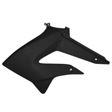 CARENAGE/CACHE RESERVOIR 50 A BOITE ADAPTABLE DERBI 50 SENDA DRD 2011> NOIR BRILLANT GAUCHE -P2R